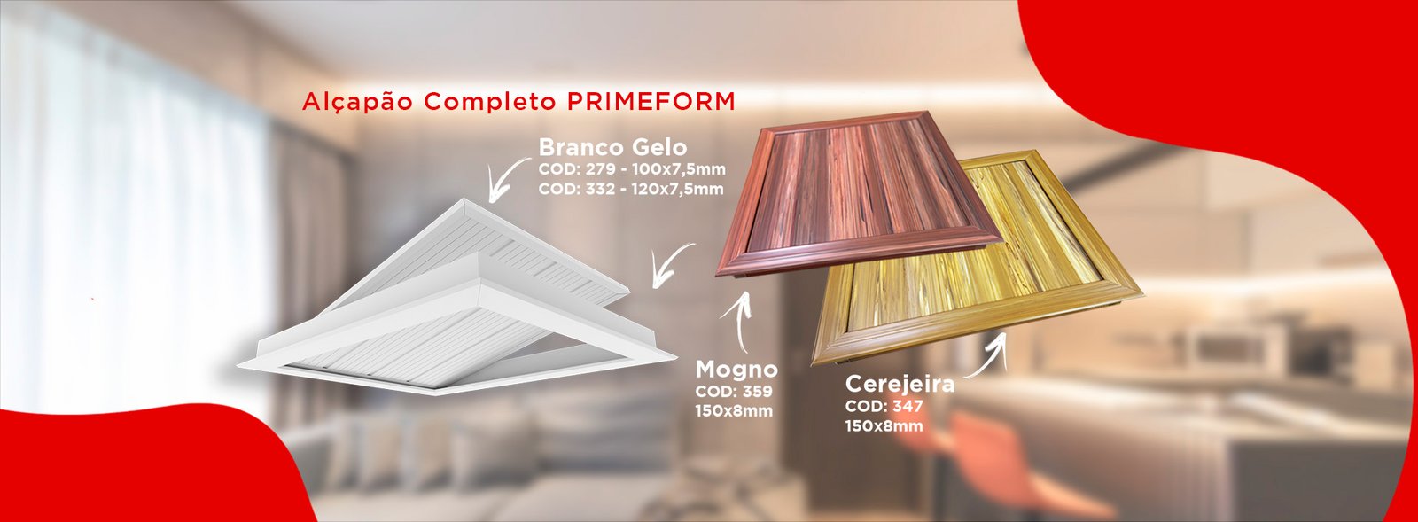 Forro de PVC PRIMEFORM
