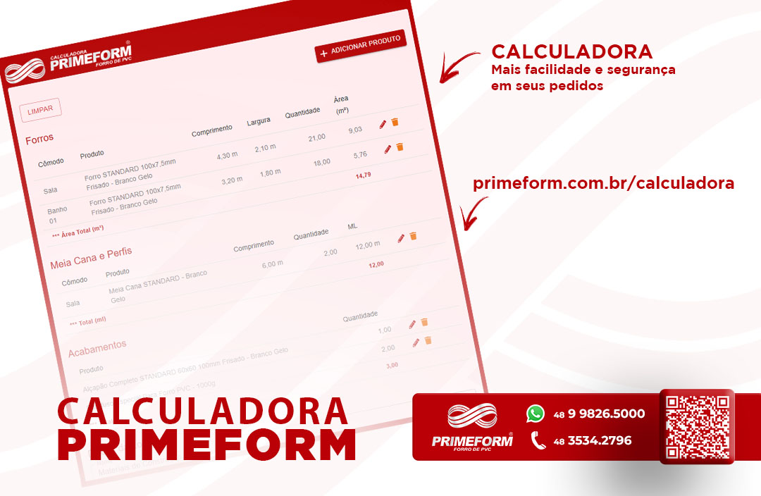 Calculadora PRIMEFORM